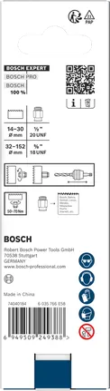 Bosch EXPERT Power Change Plus adapterimutrite komplekt.